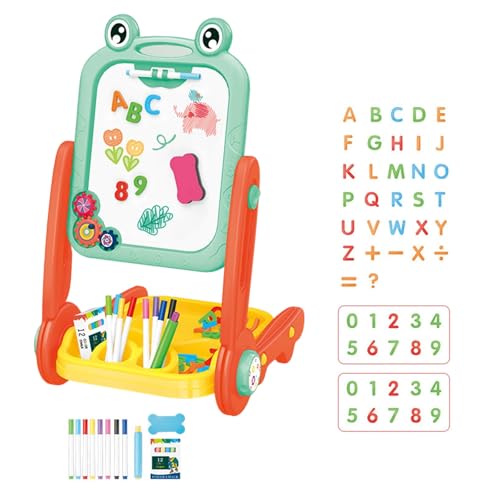 Doppeloberflächen Magnetische Zeichenbrett Mit Stabiler Basiskartoon Staffelei Für Kinder Lernen Und Fantasie Kritzelchenspielzeug Doppelseitiges Magnetschildbrett Doppeloberflächen Magnetische Zeichenbrett Mit Stabiler Basiskartoon Staffelei Für Kinder Lernen Und Fantasie Kritzelchenspielzeug Doppelseitiges Magnetschildbrett von YIZITU