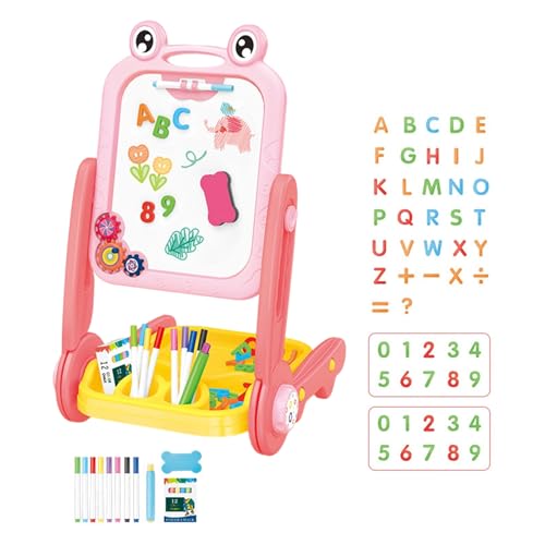 Doppeloberflächen Magnetische Zeichenbrett Mit Stabiler Basiskartoon Staffelei Für Kinder Lernen Und Fantasie Kritzelchenspielzeug Doppelseitiges Magnetschildbrett Doppeloberflächen Magnetische Zeichenbrett Mit Stabiler Basiskartoon Staffelei Für Kinder Lernen Und Fantasie Kritzelchenspielzeug Doppelseitiges Magnetschildbrett von YIZITU
