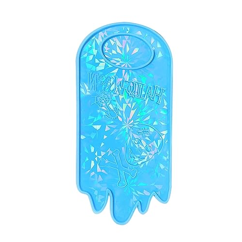 Epoxidharz-Form für Schlüsselanhänger, Halloween, Totenkopf, Kürbis, Silikon, für Türgriff, hängende Anhänger, Harzformen, Silikon Epoxidharz-Form für Schlüsselanhänger, Halloween, Totenkopf, Kürbis, Silikon, für Türgriff, hängende Anhänger, Harzformen, Silikon von YIZITU