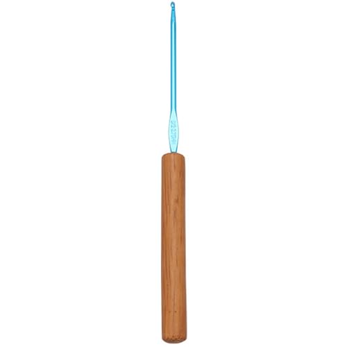 Ergonomische tunesische Häkelnadel, Holzgriff, Aluminium, tunesische Häkelnadel zum Stricken, Haarflechten, Teppichherstellung Ergonomische tunesische Häkelnadel, Holzgriff, Aluminium, tunesische Häkelnadel zum Stricken, Haarflechten, Teppichherstellung von YIZITU