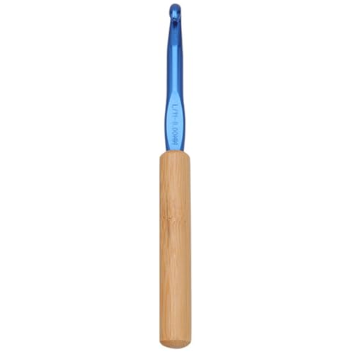 Ergonomische tunesische Häkelnadel, Holzgriff, Aluminium, tunesische Häkelnadel zum Stricken, Haarflechten, Teppichherstellung Ergonomische tunesische Häkelnadel, Holzgriff, Aluminium, tunesische Häkelnadel zum Stricken, Haarflechten, Teppichherstellung von YIZITU