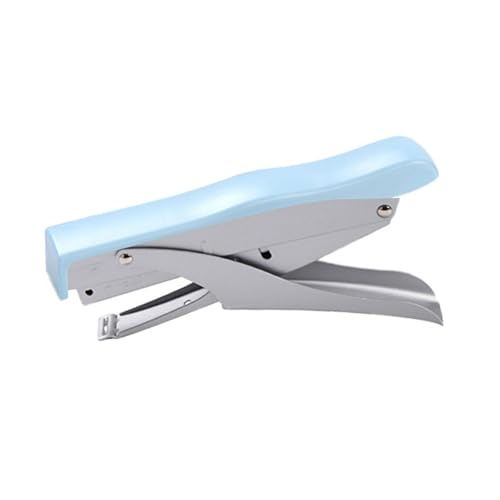 Ergonomischer Handhefter für den Schreibtisch, 10 Blatt Kapazität, passt auf 10# Heftklammern (nicht im Lieferumfang enthalten) von YIZITU