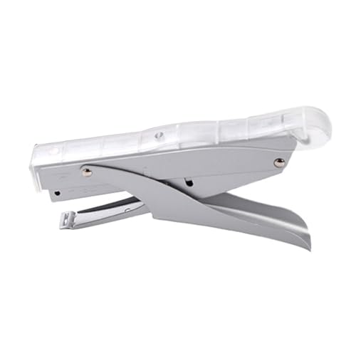 Ergonomischer Handhefter für den Schreibtisch, 10 Blatt Kapazität, passt auf 10# Heftklammern (nicht im Lieferumfang enthalten) von YIZITU