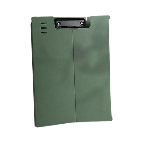 Faltbares Dokumenten-Klemmbrett, Stehendes Klemmbrett, Schreibblock mit Metallfeder-Clips für Büro, Schule, Reisen, 235 x 315 mm, tragbarer Büro-Aktenordner Faltbares Dokumenten-Klemmbrett, Stehendes Klemmbrett, Schreibblock mit Metallfeder-Clips für Büro, Schule, Reisen, 235 x 315 mm, tragbarer Büro-Aktenordner von YIZITU