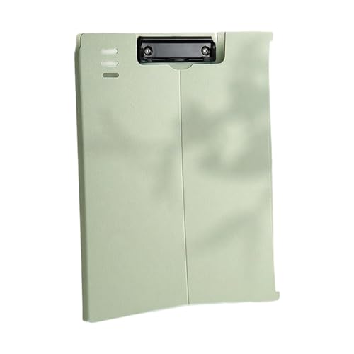 Faltbares Dokumenten-Klemmbrett, Stehendes Klemmbrett, Schreibblock mit Metallfeder-Clips für Büro, Schule, Reisen, 235 x 315 mm, tragbarer Büro-Aktenordner von YIZITU