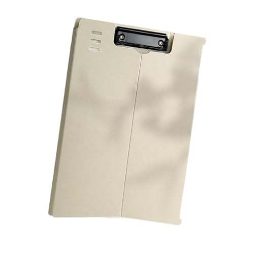 Faltbares Dokumenten-Klemmbrett, Stehendes Klemmbrett, Schreibblock mit Metallfeder-Clips für Büro, Schule, Reisen, 235 x 315 mm, tragbarer Büro-Datei-Organizer von YIZITU