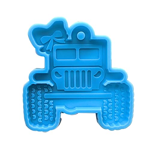 Glänzende Silikonharz-Formen, Cartoon-Auto-Schlüsselanhänger, Ornament, Anhänger, Schmuck, Epoxidharz, Bastelformen, Silikonform für Schmuckherstellung Glänzende Silikonharz-Formen, Cartoon-Auto-Schlüsselanhänger, Ornament, Anhänger, Schmuck, Epoxidharz, Bastelformen, Silikonform für Schmuckherstellung von YIZITU