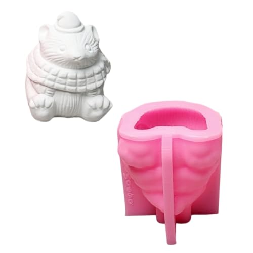 Hamster Silikonkerzenformen Für Epoxidharz Herstellen Kerzenseife Fondant Badekuchen Backzement Tonformen Hamster Silikonkerzenformen Für Epoxidharz Herstellen Kerzenseife Fondant Badekuchen Backzement Tonformen von YIZITU