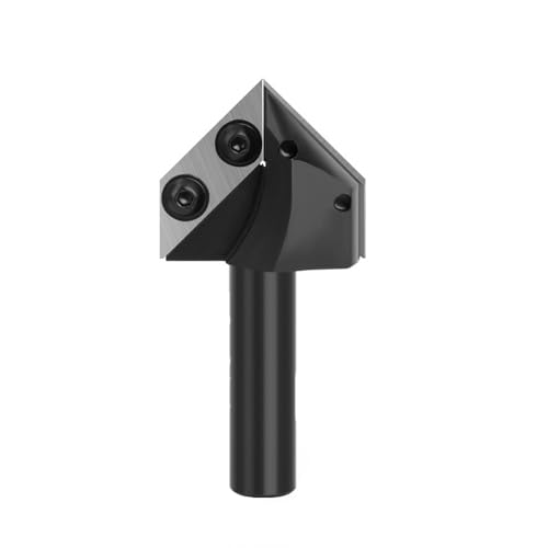 Hohe Genauigkeit Hartmetall Einsatz V Grooves Router Bit 1/2 Zoll Shanks Schnitzbit Für Professionelles Holzbearbeitung Und Gravurholzwerkwerkzeug von YIZITU