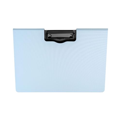 Klappbare Klemmbrettmappe in Standardgröße mit horizontalem vertikalem Metallclip, Datei-Organizer für Schule, Büro, 32 x 24 cm, professionelle Ordner für Papier von YIZITU