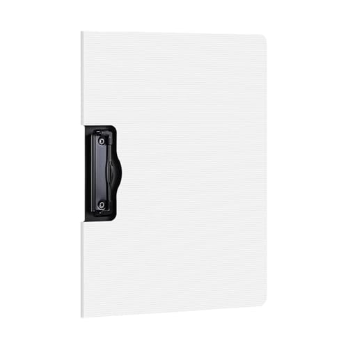 Klappbare Klemmbrettmappe in Standardgröße mit horizontalem vertikalem Metallclip, Datei-Organizer für Schule, Büro, 32 x 24 cm, professionelle Ordner für Papier von YIZITU
