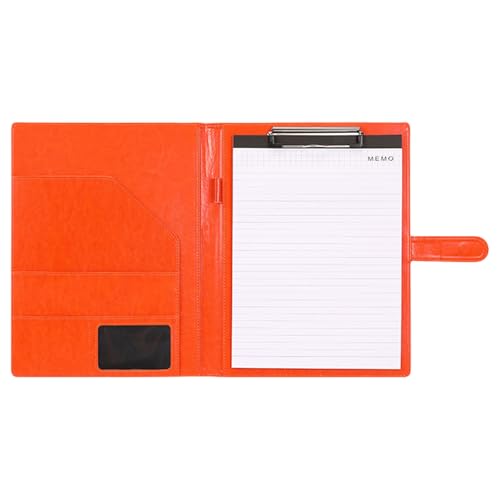 Klemmbrett-Portfolios mit Stifthaltern und Kartenfächern, praktische Mappe, geeignet für Büro und Klassenzimmer, Setting Portfolios Ordner von YIZITU