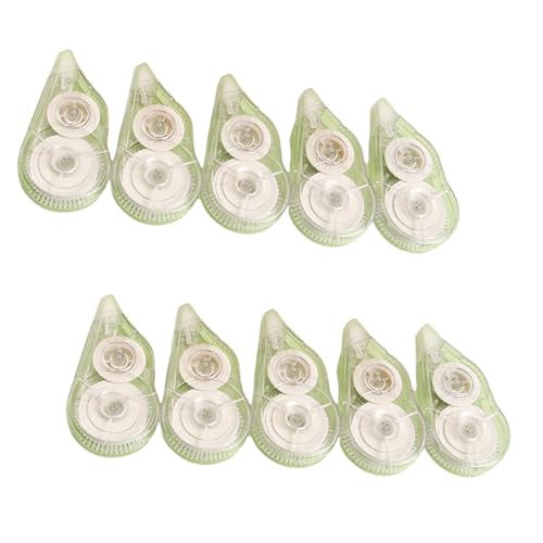 Korrekturband, 8 m x 5 mm, schnell trocknend, Korrekturband, insgesamt 80 m, für Schreiben, Tagebücher, Notizen, Klassenzimmer, Notizen, Korrekturband, 10 Stück Korrekturband, 8 m x 5 mm, schnell trocknend, Korrekturband, insgesamt 80 m, für Schreiben, Tagebücher, Notizen, Klassenzimmer, Notizen, Korrekturband, 10 Stück von YIZITU
