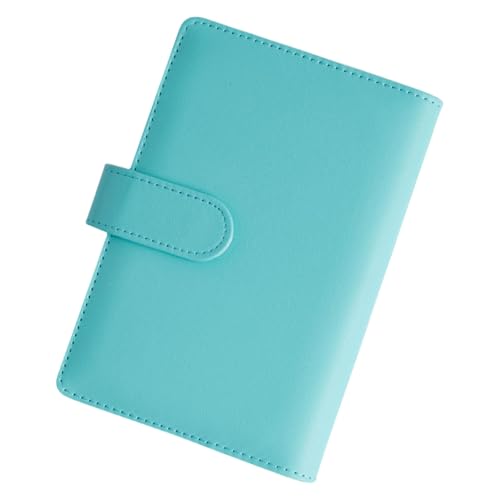 Leder-Ringbuch für Notizbuchfüller, Papier, Budget-Binder mit Innentasche, elastischer Stiftschlitz, 6 Ringe, Binderumschläge, PU-Lederplaner Leder-Ringbuch für Notizbuchfüller, Papier, Budget-Binder mit Innentasche, elastischer Stiftschlitz, 6 Ringe, Binderumschläge, PU-Lederplaner von YIZITU