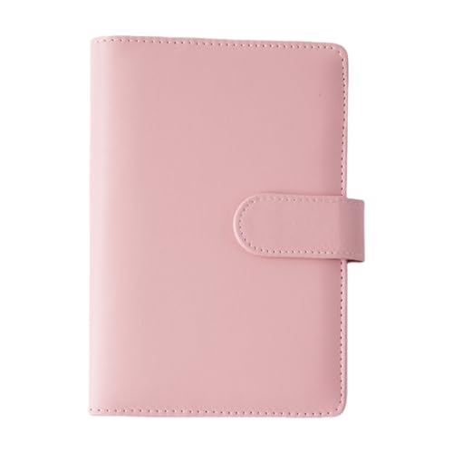Leder-Ringbuch für Notizbuchfüller, Papier, Budget-Binder mit Innentasche, elastischer Stiftschlitz, 6 Ringe, Binderumschläge, PU-Lederplaner Leder-Ringbuch für Notizbuchfüller, Papier, Budget-Binder mit Innentasche, elastischer Stiftschlitz, 6 Ringe, Binderumschläge, PU-Lederplaner von YIZITU