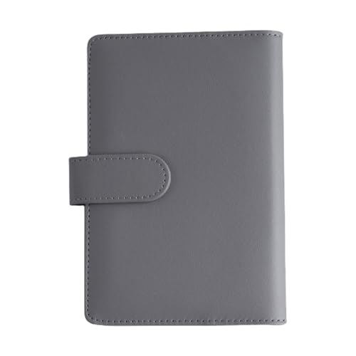Leder-Ringbuch für Notizbuchfüller, Papier, Budget-Binder mit Innentasche, elastischer Stiftschlitz, 6 Ringe, Binderumschläge, PU-Lederplaner Leder-Ringbuch für Notizbuchfüller, Papier, Budget-Binder mit Innentasche, elastischer Stiftschlitz, 6 Ringe, Binderumschläge, PU-Lederplaner von YIZITU