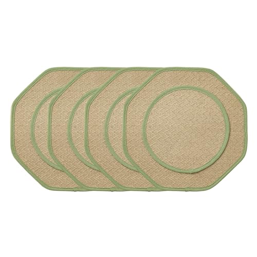 Packung Von 4 Vintaged Tischplacemat Naturalfaser Wärme Tischmatten Für Die Küchendekoration Space Dining Essential Packung Von 4 Vintaged Tischplacemat Naturalfaser Wärme Tischmatten Für Die Küchendekoration Space Dining Essential von YIZITU