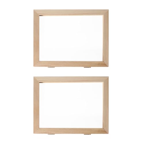 Papierformen und Bildschirme aus Holz, für handgefertigte Schreibwaren, Kunstprojekte, pädagogische Zwecke, 2 Stück von YIZITU