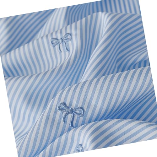 Polyester Bogen Stickstreifen Stoff Für Hemdhandwerk Leichte Textilgewebe Pastellfarben Polyester Bogen Stickstreifen Stoff Für Hemdhandwerk Leichte Textilgewebe Pastellfarben von YIZITU