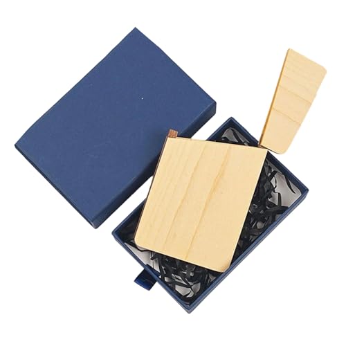 Professioneller Visitenkartenhalter für 12-15 Karten Holz Kartenetui Tasche Visitenkartenetui Holz Kartenhalter Elegantes Visitenkartenetui von YIZITU