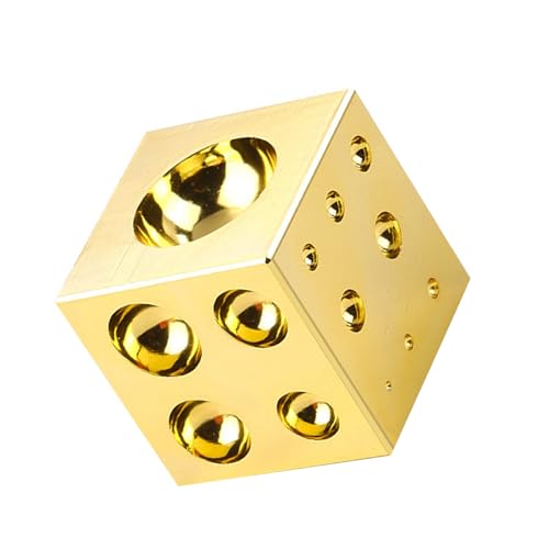Robuster Mehrzweck-Amboss-Block aus Messing, tragbar zum Basteln von Schmuckherstellung und zur Verbesserung der kreativen Effizienz Robuster Mehrzweck-Amboss-Block aus Messing, tragbar zum Basteln von Schmuckherstellung und zur Verbesserung der kreativen Effizienz von YIZITU
