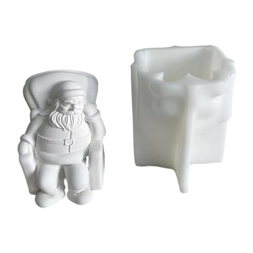 Schöne Silikonform aus Kunstharz, Kristall-Ornamente, praktische Weihnachtsmann-Form für künstlerische Schöpfer, Seifenform von YIZITU
