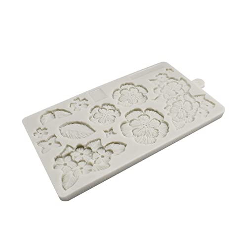 Seifenherstellungszubehör, Kuchendekorationswerkzeug, Silikon-Seifenform, exquisite Blumenblätter, Haushaltsform, Harz, Zuckerhandwerksformen Seifenherstellungszubehör, Kuchendekorationswerkzeug, Silikon-Seifenform, exquisite Blumenblätter, Haushaltsform, Harz, Zuckerhandwerksformen von YIZITU