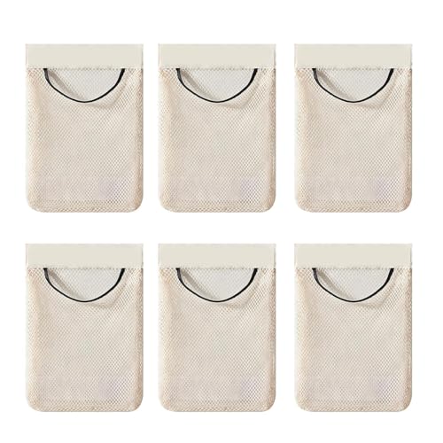 Set mit 6 Polyesterbeuteln, Mehrzweck-Aufbewahrungstasche, für Zuhause, Büro und Outdoor, 36 x 25 cm von YIZITU