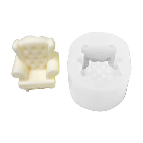 YIZITU Silikonform für kreative Sofas, Stühle, handgefertigte Möbel, Seife, Wachs, Gips, DIY, Heimdekoration, Sofa, Stuhl, Gießharz, Seife, Kuchen, DIY YIZITU Silikonform für kreative Sofas, Stühle, handgefertigte Möbel, Seife, Wachs, Gips, DIY, Heimdekoration, Sofa, Stuhl, Gießharz, Seife, Kuchen, DIY von YIZITU