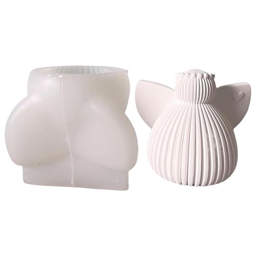 Silikonformen in Herzform, Engel-Design, Lebensmittelqualität, Backwerkzeug für handgefertigte Seife, Schokolade, Fondant, Dekoration, Zement, Bastelformen Silikonformen in Herzform, Engel-Design, Lebensmittelqualität, Backwerkzeug für handgefertigte Seife, Schokolade, Fondant, Dekoration, Zement, Bastelformen von YIZITU