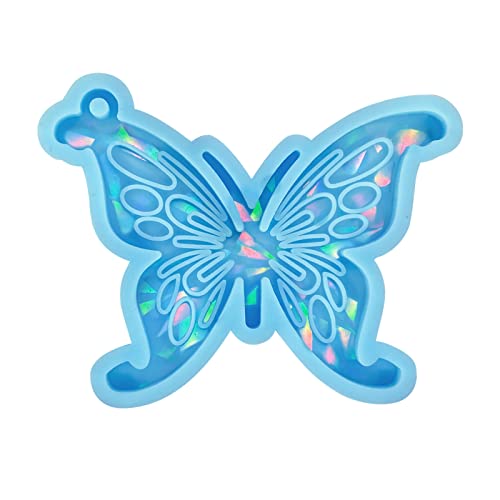 Silikonharzform Schlüsselanhänger Schmetterling Silikonform zum Gießen von Epoxidharz für die Schmuckherstellung Anhänger Silikonharzform Schlüsselanhänger Schmetterling Silikonform zum Gießen von Epoxidharz für die Schmuckherstellung Anhänger von YIZITU