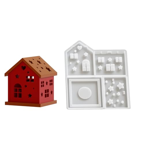 Silikonschmuck Schimmelpilze Hausform Nacht Lichtform Schimmel von YIZITU