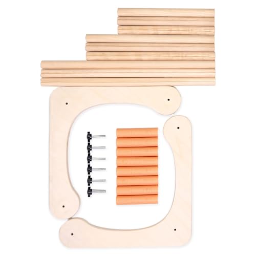 Stabiler Stickrahmen aus Holz, verstellbar, sichere Stabilität für lange Nutzungsdauer, ergonomischer Stickständer von YIZITU