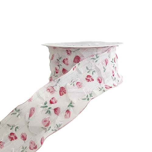 Stilvolles Polyesterband zum Verpacken von Blumensträußen, dekorative Luftschlangen, handgefertigter Kranz, Schleifenband Stilvolles Polyesterband zum Verpacken von Blumensträußen, dekorative Luftschlangen, handgefertigter Kranz, Schleifenband von YIZITU