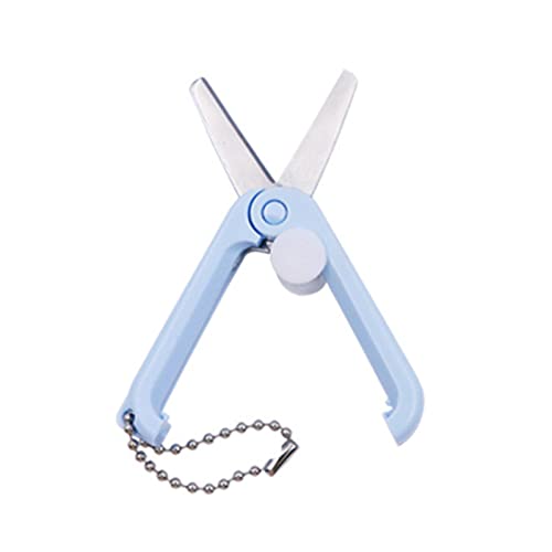 Teleskope Schere Faltbare Minischere Handwerk Edelstahl Mit Schlüsselbund Für Scrapbooking Telescopic Foldable Edelstahl von YIZITU