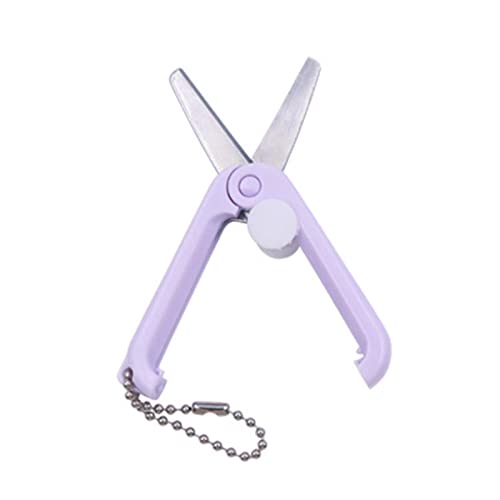 Teleskope Schere Faltbare Minischere Handwerk Edelstahl Mit Schlüsselbund Für Scrapbooking Telescopic Foldable Edelstahl von YIZITU