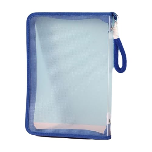 Transparente Dokumentenmappen, große Kapazität, Tasche, Dokumentenmappen, 4 Organizer, Schule, Bürobedarf von YIZITU