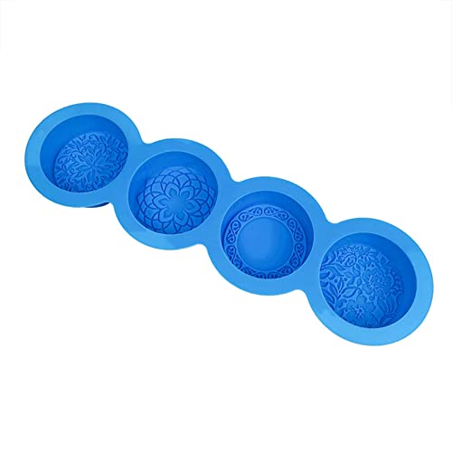 Ungewöhnliches Seifenherstellungszubehör, Silikonform für Seife, Kuchen, geschnitzte Blume, Seife, Mond, Kuchen, Dekoration, Formen für die Herstellung Ungewöhnliches Seifenherstellungszubehör, Silikonform für Seife, Kuchen, geschnitzte Blume, Seife, Mond, Kuchen, Dekoration, Formen für die Herstellung von YIZITU