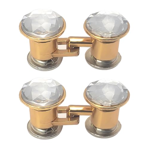 Verstellbarer Jeans-Taillenspanner Verschluss NoSewing Design Schnellverschluss Clip für lose Hosen NoSewing Tightening Button von YIZITU