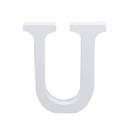 Weißer Holzbuchstabe Englisch Personalisiert Name Design Kunst Handwerk Herz Hochzeit Party Home Dekoration von YIZITU