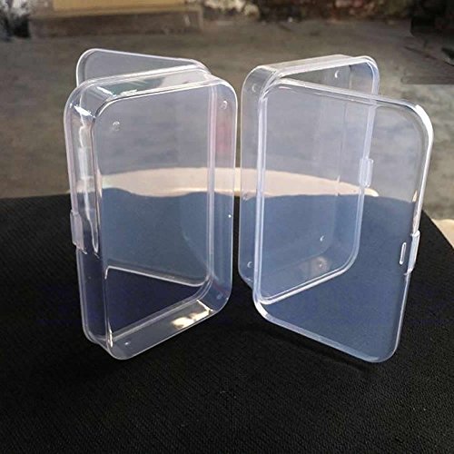YIZITU 2 Stück/Set transparente Box für robuste Aufbewahrung für Schmuck Perlenschrauben Haar YIZITU 2 Stück/Set transparente Box für robuste Aufbewahrung für Schmuck Perlenschrauben Haar von YIZITU