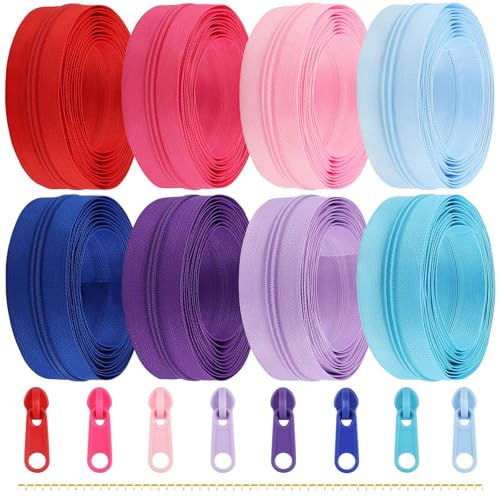 YIZITU #3#5 Nylon-Spiralreißverschlüsse Nähzubehör Reißverschlüsse Reparatur-Sets Bastelbedarf Reißverschlüsse Schieber von YIZITU