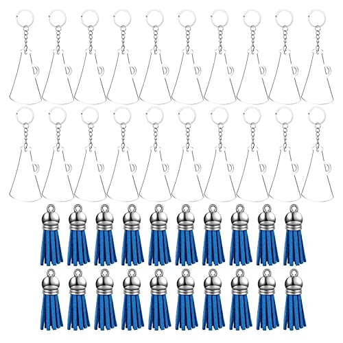 YIZITU 60-teiliges Schlüsselanhänger-Set aus Acryl, für Kinder und Erwachsene, zum Basteln YIZITU 60-teiliges Schlüsselanhänger-Set aus Acryl, für Kinder und Erwachsene, zum Basteln von YIZITU