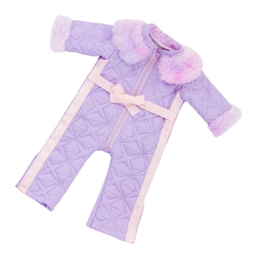 YIZITU Bogen Winter Onesie Für Puppen Mädchen Tragen Sie Einen Langen Mantel Für 18 Zoll Mädchen Puppen Outfit Winter Kleidung Sammlung Doll Overalls Dressaccessoires YIZITU Bogen Winter Onesie Für Puppen Mädchen Tragen Sie Einen Langen Mantel Für 18 Zoll Mädchen Puppen Outfit Winter Kleidung Sammlung Doll Overalls Dressaccessoires von YIZITU