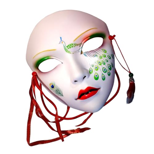 YIZITU Chinesischer Stil, Karneval, Anime, Maskerade, Halloween, Party, Vollgesicht, Cosplay YIZITU Chinesischer Stil, Karneval, Anime, Maskerade, Halloween, Party, Vollgesicht, Cosplay von YIZITU