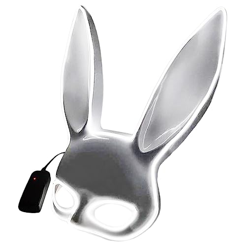 YIZITU Cosmask Draht, leuchtende Ohren, schönes Halloween-Kostüm, Maskerade, Party, Cosplay-Kostüm YIZITU Cosmask Draht, leuchtende Ohren, schönes Halloween-Kostüm, Maskerade, Party, Cosplay-Kostüm von YIZITU