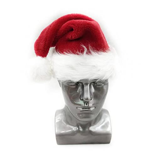 YIZITU Cosplay-Weihnachtsmannmütze, Bart-Handschuhe, Augenbraue für Erwachsene und Kinder, Unisex, bequem, rot, für Neujahr, Urlaub, Partyhut YIZITU Cosplay-Weihnachtsmannmütze, Bart-Handschuhe, Augenbraue für Erwachsene und Kinder, Unisex, bequem, rot, für Neujahr, Urlaub, Partyhut von YIZITU