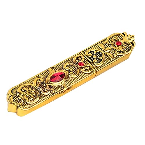 YIZITU Elegantes Metall-Nadeletui zum Nähen von Fingerhut, Ringen, Nähwerkzeug, Ahle, Werkzeug für Bastelliebhaber, Vintage-Look, Aufbewahrungshalter, Vintage-Metall-Nadeletui von YIZITU