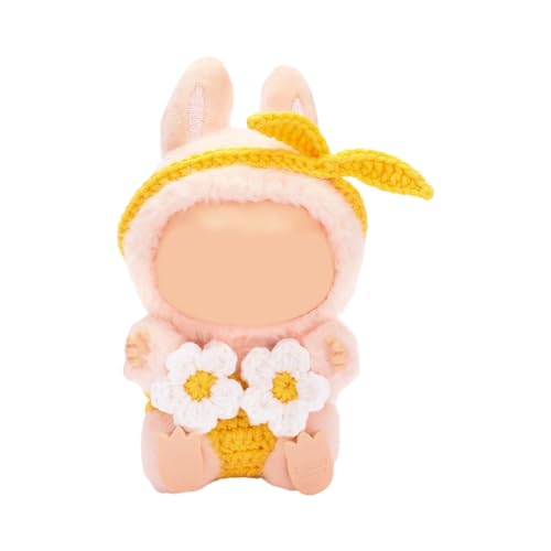 YIZITU Handgefertigtes Häkelpuppen-Kleidungs-Set mit Schritt-für-Schritt-Videoanleitung (evtl. nicht in deutscher Sprache) und Strickzubehör für Anfänger, Erwachsene, Kleidung zum Häkeln von YIZITU