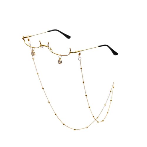 YIZITU Leichte Metallrahmen Brille Film Lustige Brille Glas ohne Linse für Anime Fans und Festival Enthusiasten YIZITU Leichte Metallrahmen Brille Film Lustige Brille Glas ohne Linse für Anime Fans und Festival Enthusiasten von YIZITU